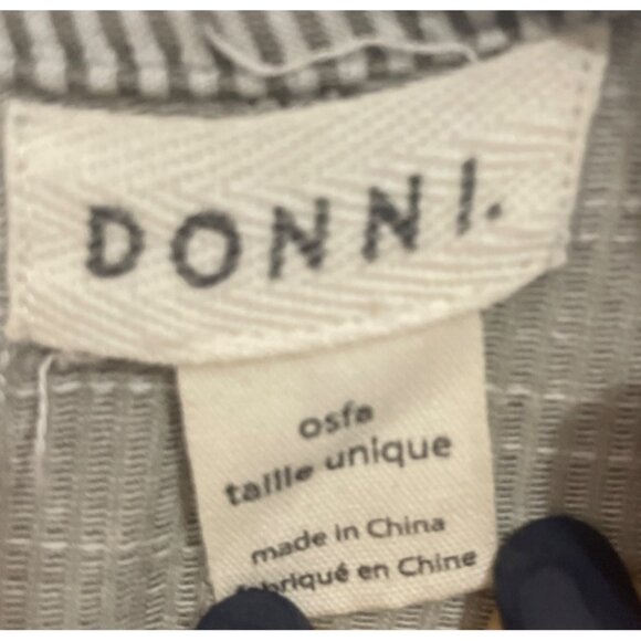 Womens  Open Front Long Striped Cardigan Duster With Pockets OS Timeless Elegant - Picture 2 of 4